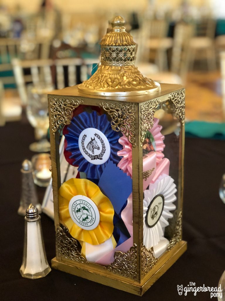 Horse Show Ribbons in Lantern