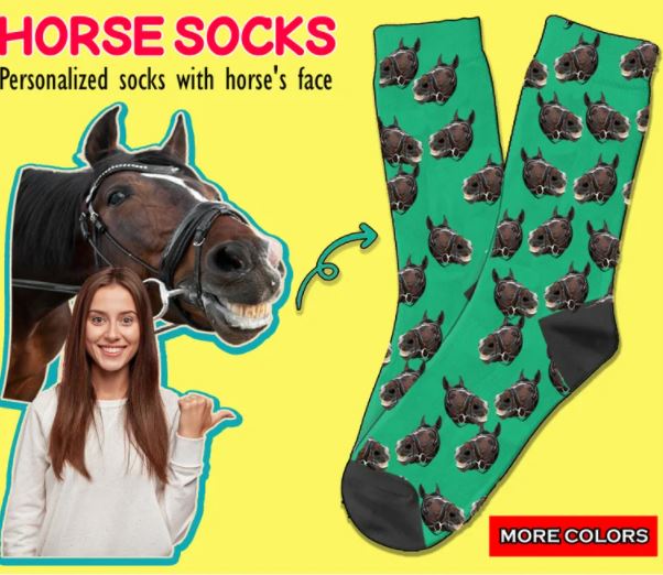 Horse Socks from Shopycute