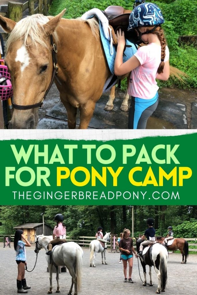 What to Pack for Pony Camp PIN
