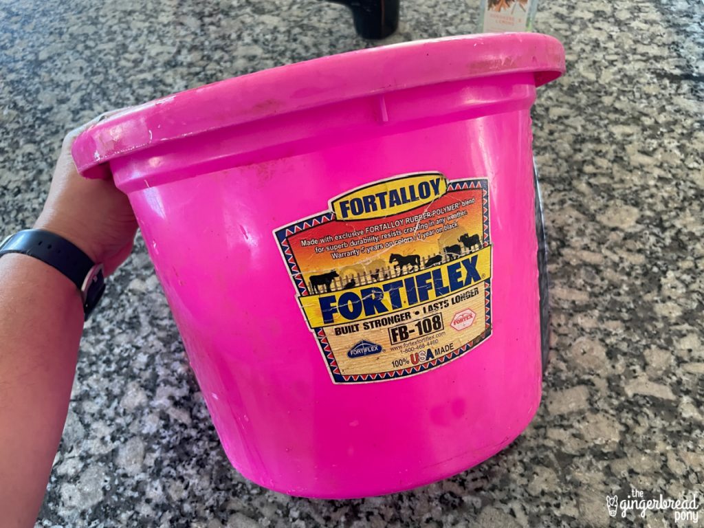 Pink Fortalloy 2 Gallon Bucket