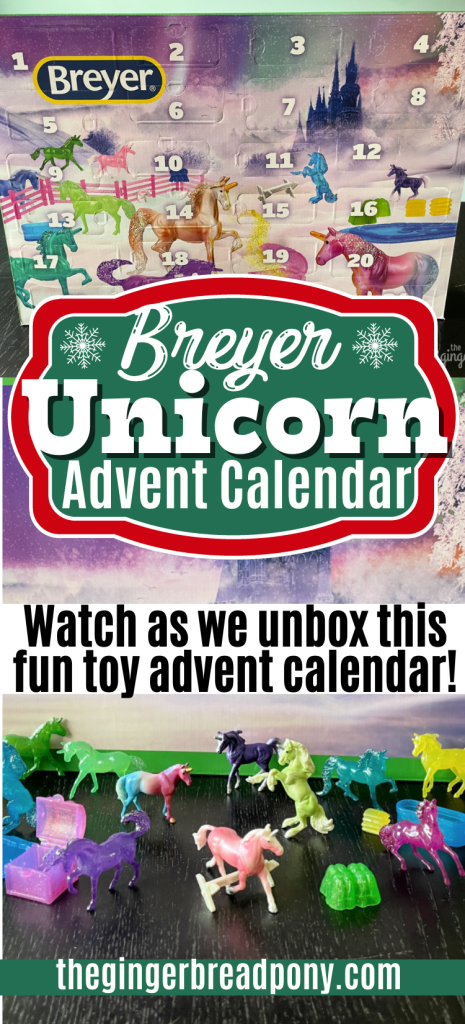 2022 Breyer Unicorn Advent Calendar PIN