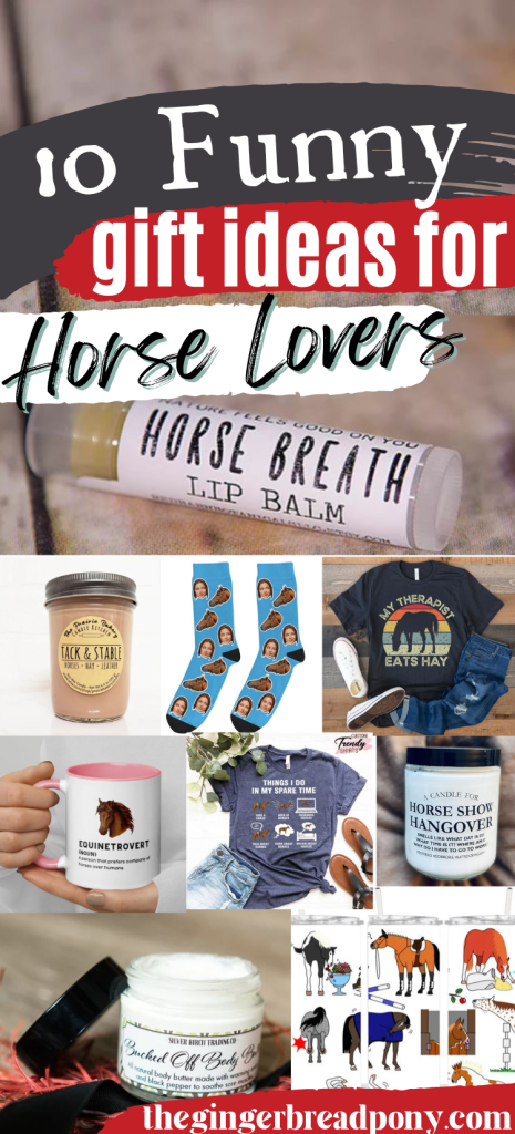 Funny Horse Gift Ideas PIN