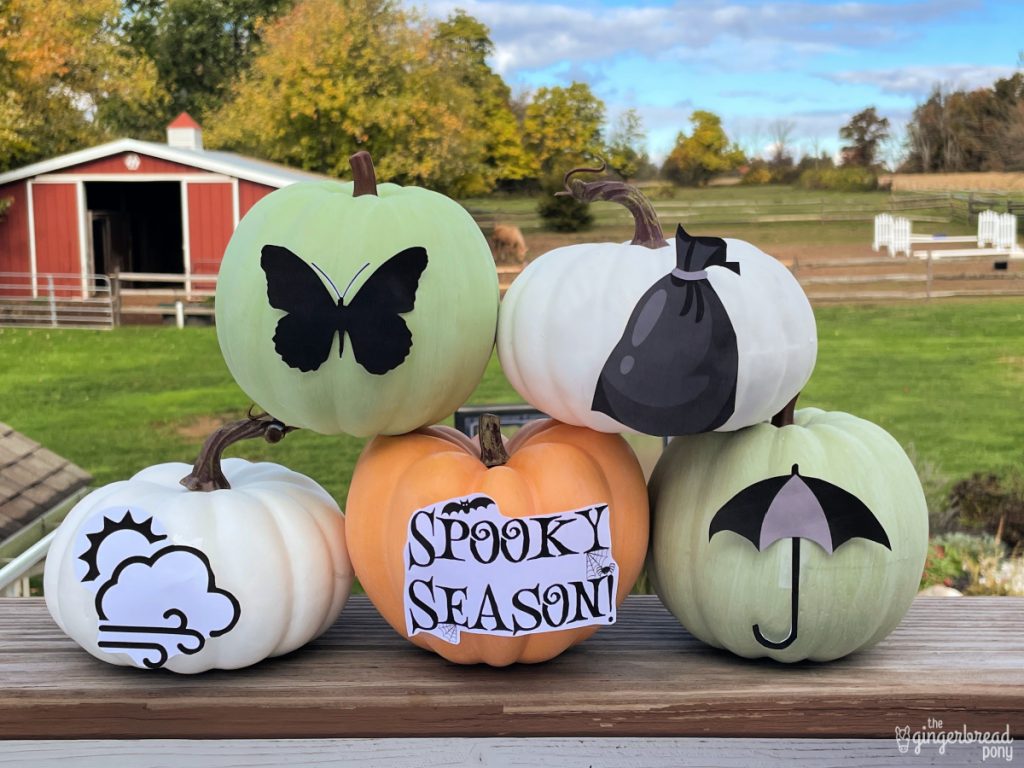 Spooky Horse Pumpkins