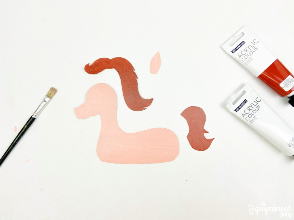 Painting Horse Pieces
