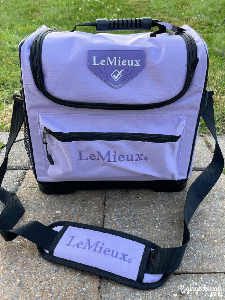 Lemieux Grooming Bag Pro Wisteria with strap