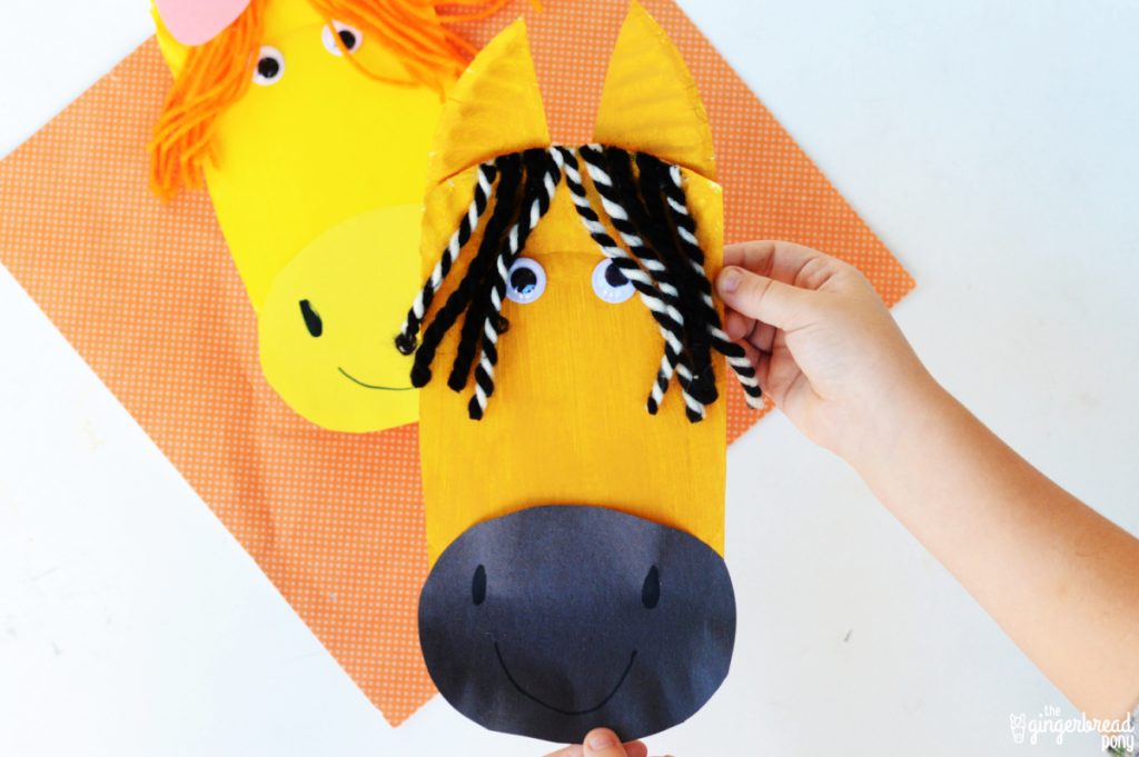 Kids Hands Horse craft